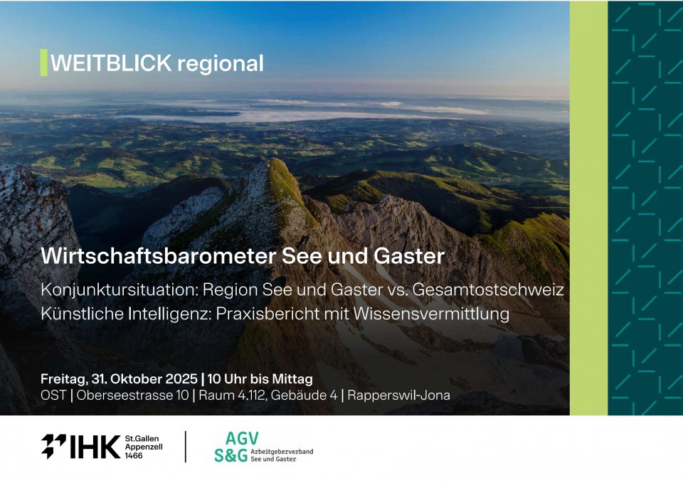 Wirtschaftsbarometer See und Gaster Wirtschaftsbarometer See und Gaster